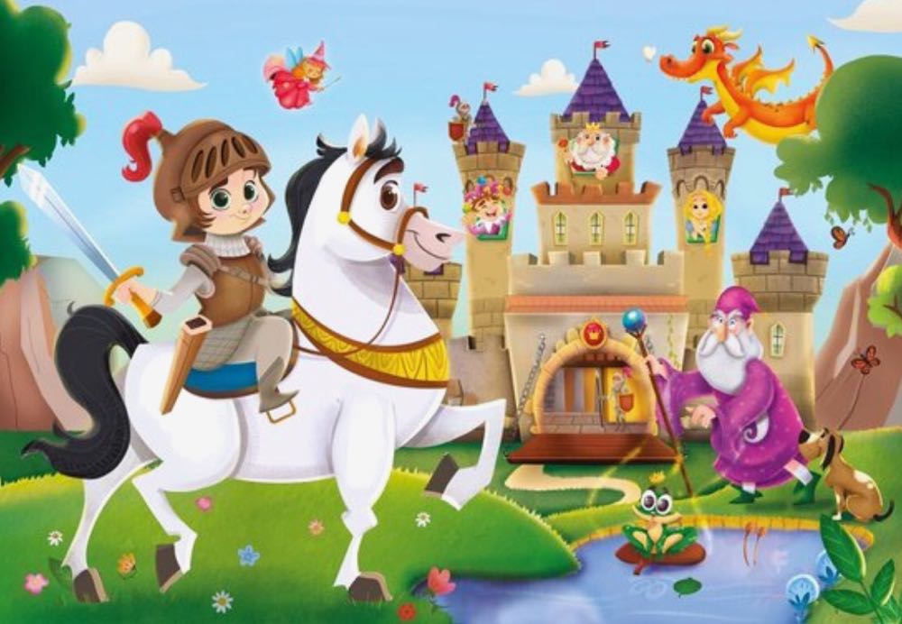 Supercolor The Magic Kingdom 🟦 - Clementoni puzzle collectible [Barcode 8005125271139] - Main Image 2