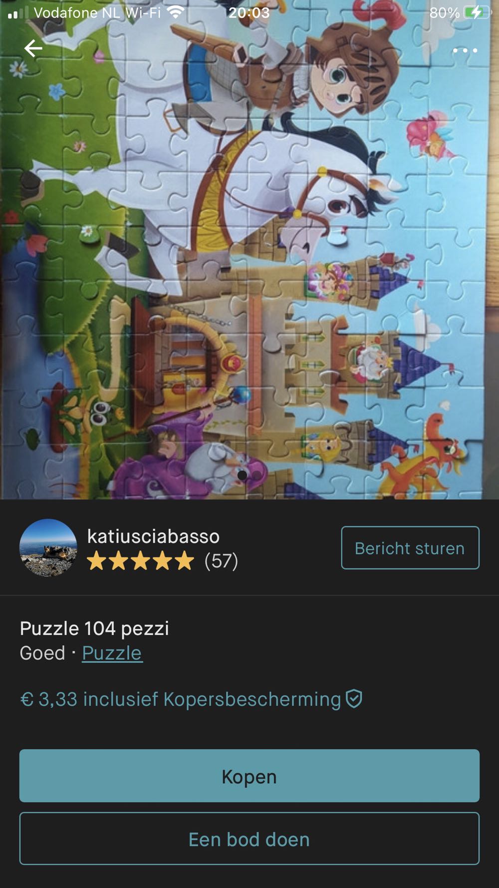 Supercolor The Magic Kingdom 🟦 - Clementoni puzzle collectible [Barcode 8005125271139] - Main Image 4