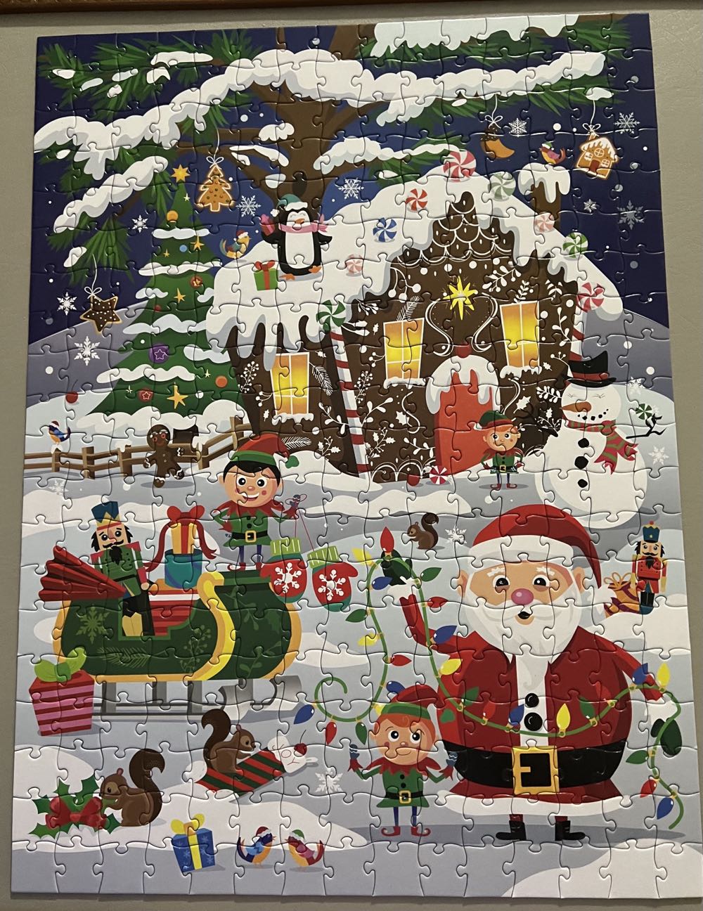 Winter Wonderland  - Blue Panda puzzle collectible - Main Image 2