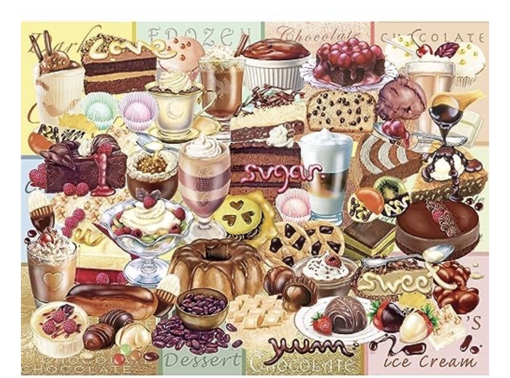 Chocolate Chocolate Candy Vintage - Karmin International puzzle collectible [Barcode 773392505490] - Main Image 2