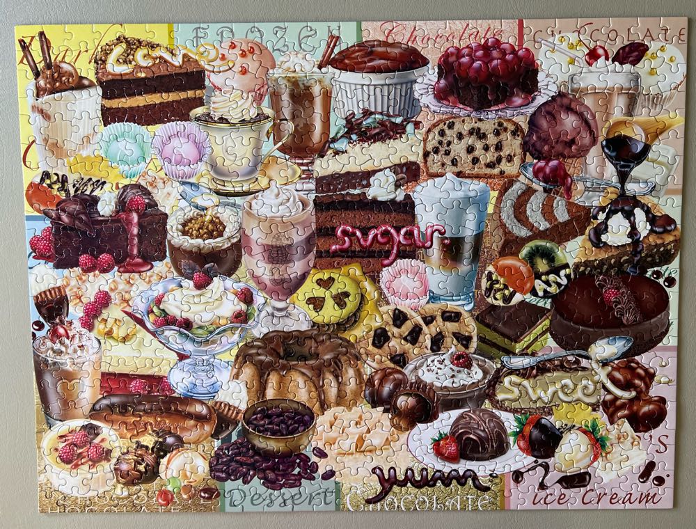Chocolate Chocolate Candy Vintage - Karmin International puzzle collectible [Barcode 773392505490] - Main Image 3