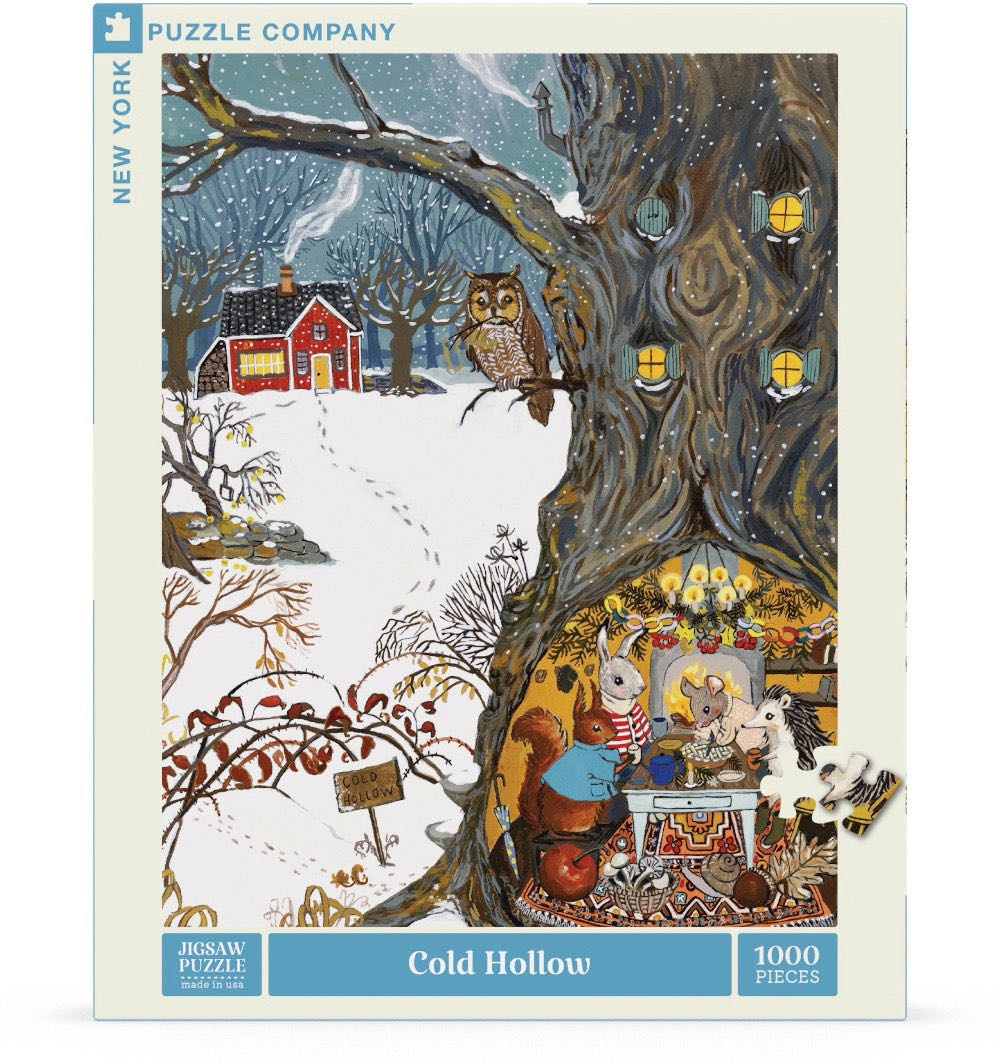 Cold Hollow - New York Puzzle Company 🇺🇸 puzzle collectible [Barcode 840291700926] - Main Image 2
