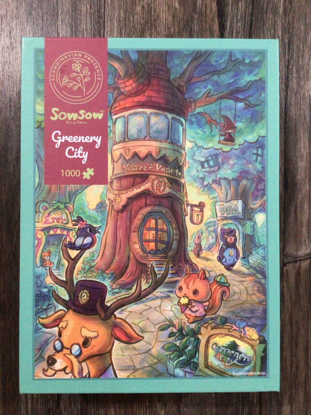 Lalita’s Art Shop Panda Selfie Casse Tête Pièces ’’