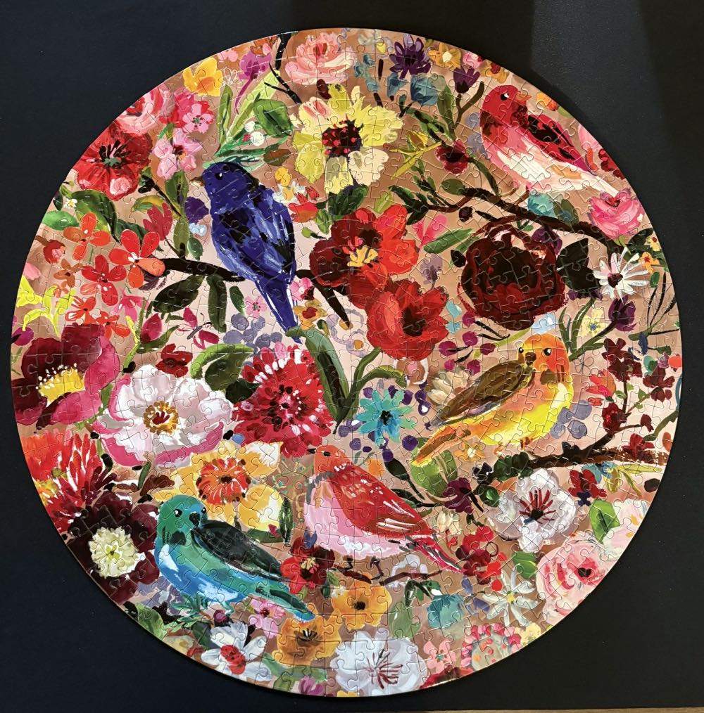 Birds & Blossoms - eeBoo 🇺🇸 puzzle collectible [Barcode 689196514319] - Main Image 3