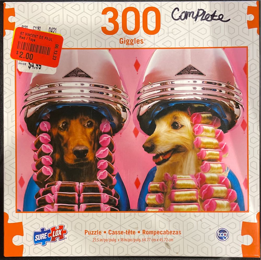 Hair Gossip - Sure-Lox puzzle collectible [Barcode 686141026408] - Main Image 2