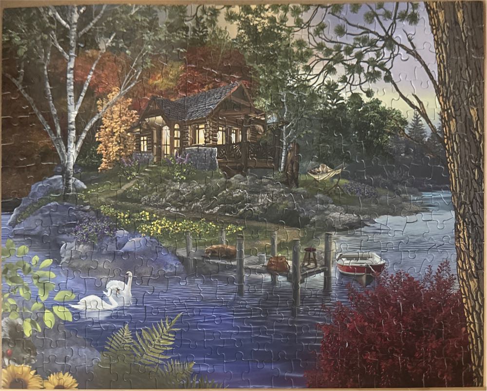 Memory Lake - SunsOut puzzle collectible [Barcode 796780319721] - Main Image 3