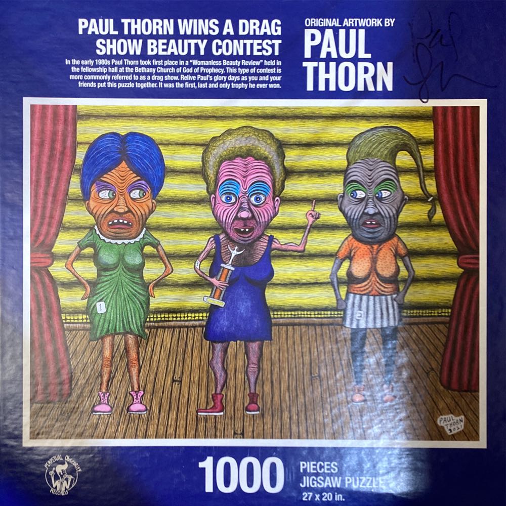 Paul Thorn Wins A Drag Beauty Show - Perpetual Obscurity puzzle collectible - Main Image 1