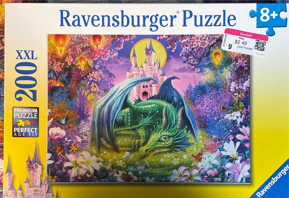 Castle Protector Jigsaw Ravensburger 200 By Piece - Ravensburger 🇨🇿 puzzle collectible [Barcode 4005556128204] - Main Image 2