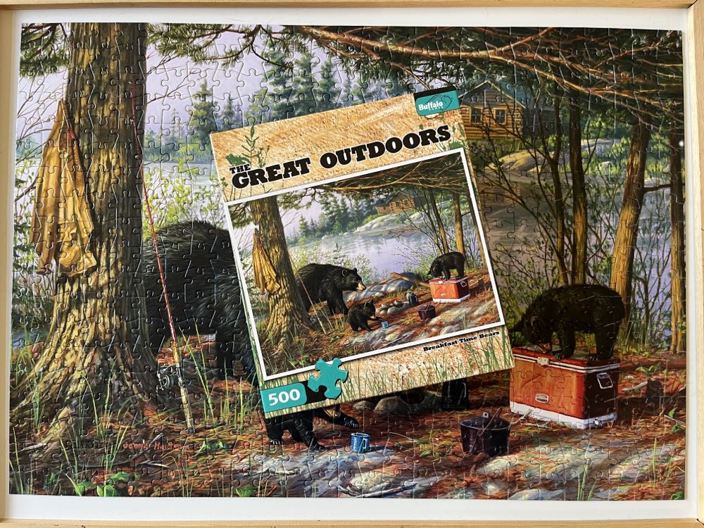 Buffalo: Breakfast Time Bears - Gone puzzle collectible [Barcode 079346035816] - Main Image 2