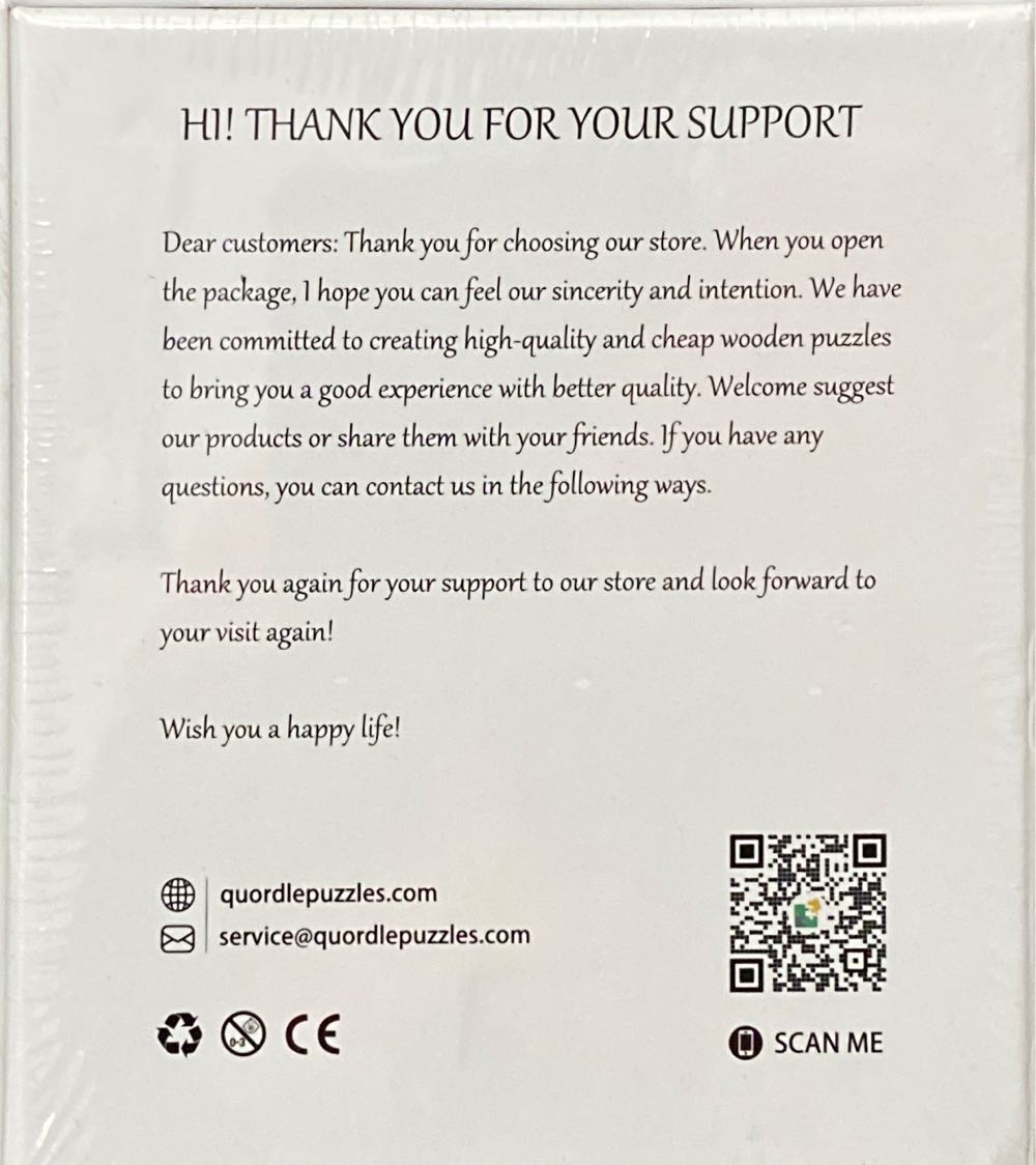 Snow Scene at Christmas - QuordlePuzzles puzzle collectible - Main Image 2