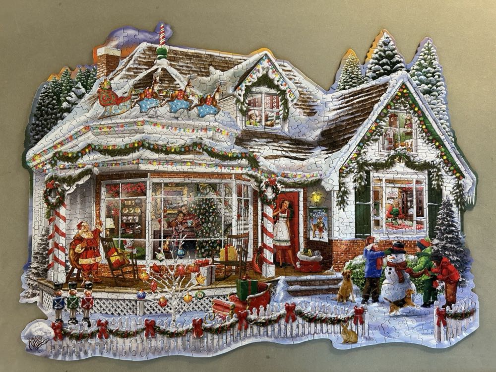 Christmas Call To Dinner - Bits & Pieces puzzle collectible [Barcode 192949076267] - Main Image 2