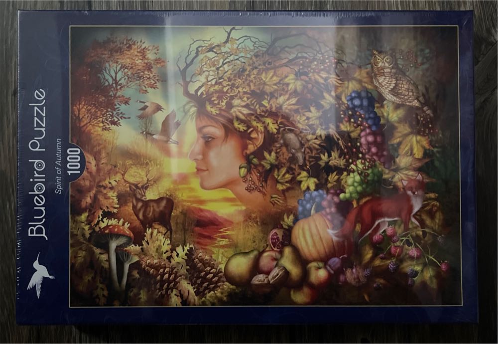 Spirit Of Autumn Bluebird - Bluebird puzzle collectible [Barcode 3663384902000] - Main Image 1