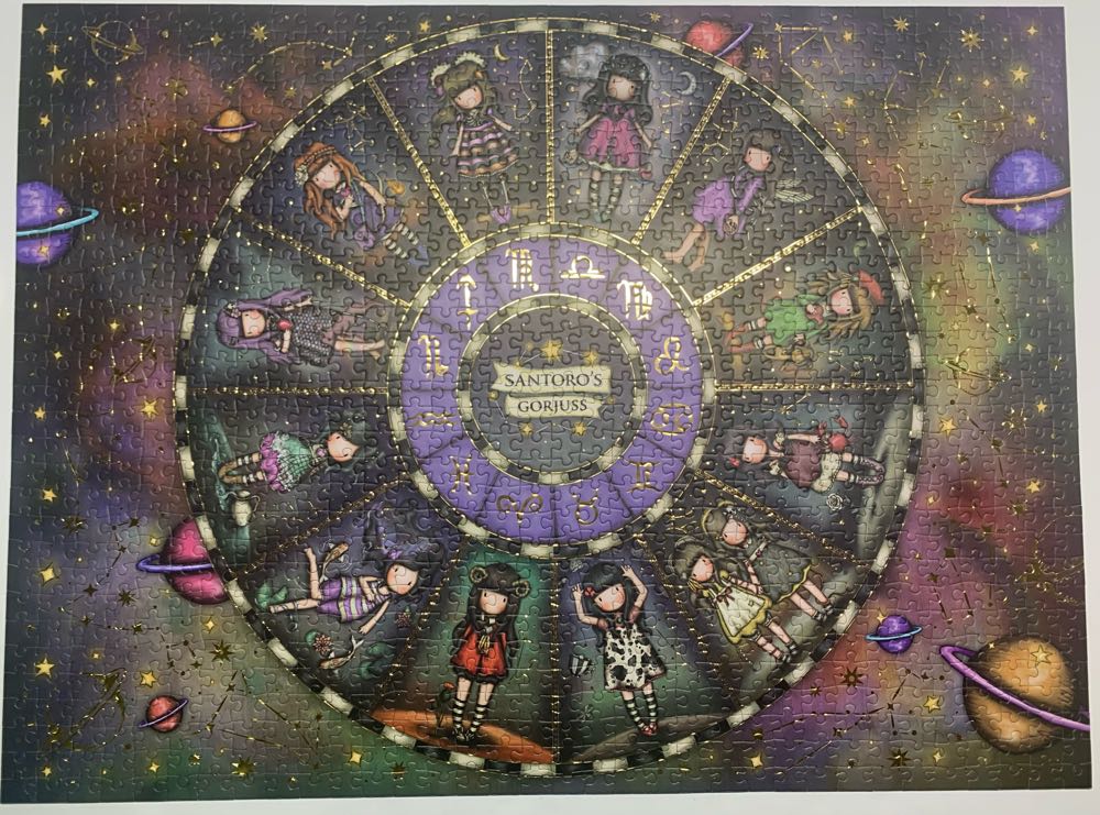 Santoro Gorjuss - Zodiac Constellations - Santoro puzzle collectible [Barcode 5018997643389] - Main Image 2