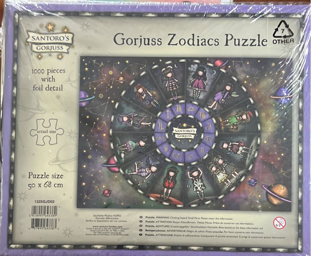 Santoro Gorjuss - Zodiac Constellations - Santoro puzzle collectible [Barcode 5018997643389] - Main Image 3