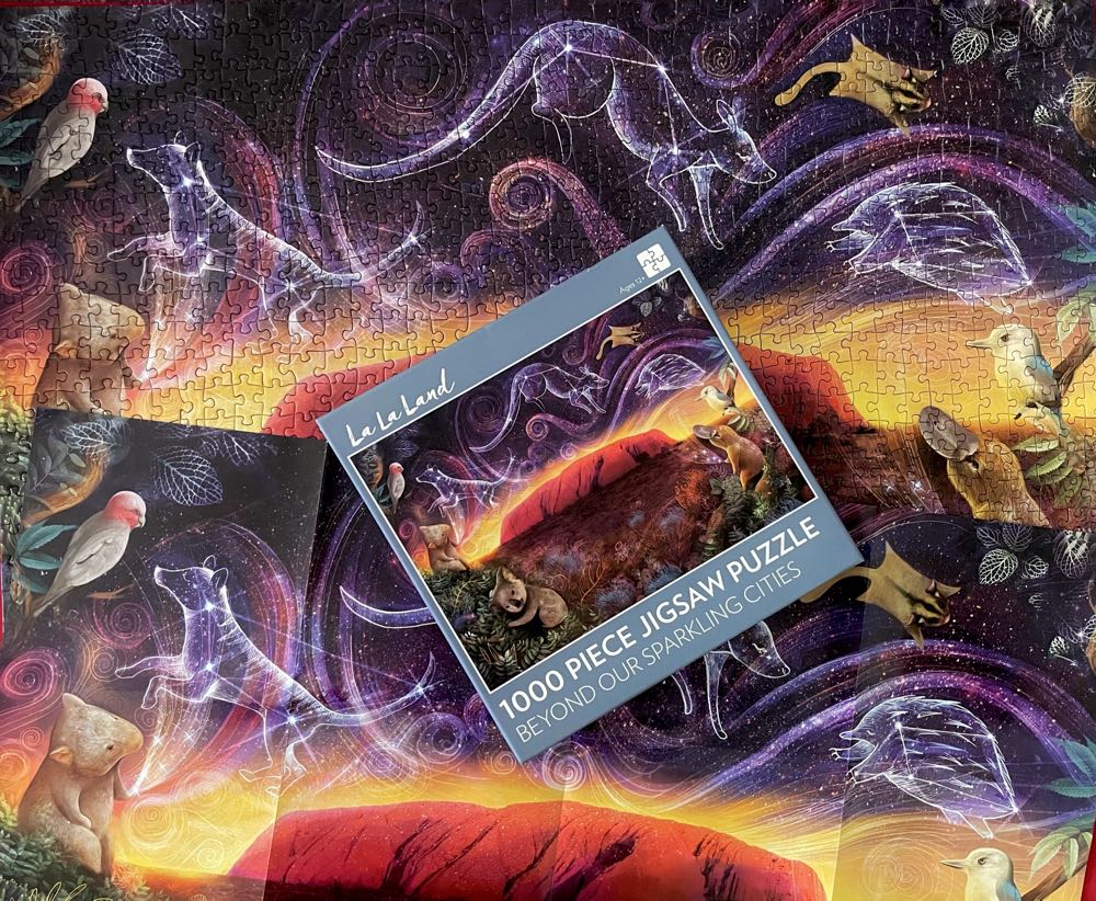 Beyond Our Sparkling Cities Puzzle Rabble Books - LaLa Land 🇦🇺 puzzle collectible [Barcode 9342076023486] - Main Image 4