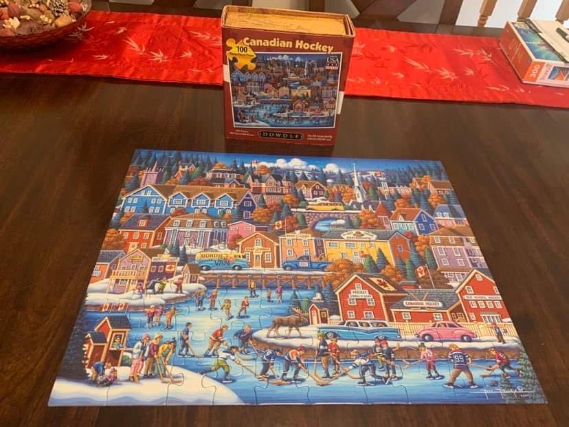 Canadian Hockey - Dowdle puzzle collectible [Barcode 671095603096] - Main Image 3