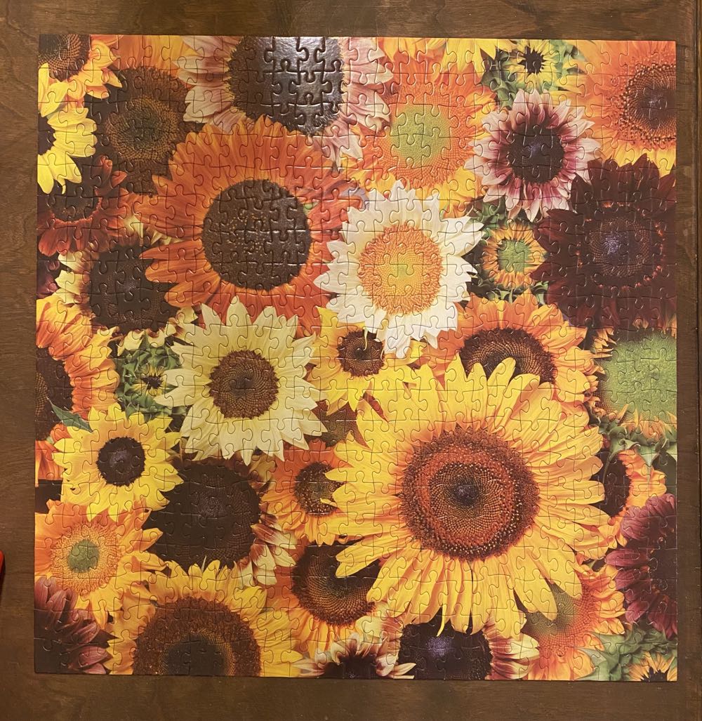 Sunflower Blooms - Galison puzzle collectible [Barcode 9780735380530] - Main Image 2