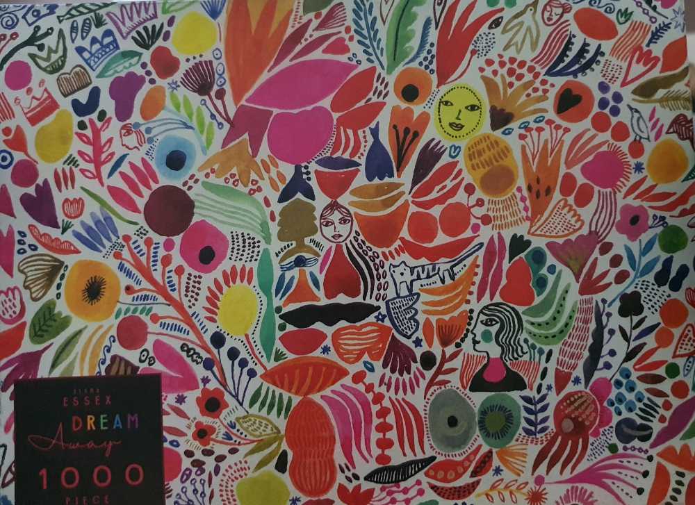 New York Puzzle Company American Airlines Hawaii Mini 100 Piece Jigsaw Puzzle