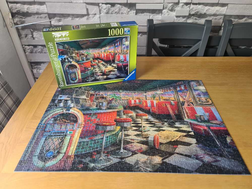 Sell Abandoned Diner NEW - Ravensburger puzzle collectible - Main Image 3