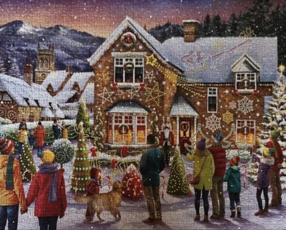 Dressed Up For Christmas  - Gibsons puzzle collectible [Barcode 5012269063738] - Main Image 3