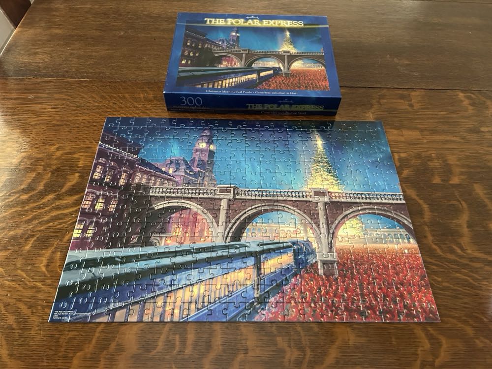 The Polar Express ”Christmas Morning” - For Sale  puzzle collectible [Barcode 015012883763] - Main Image 2