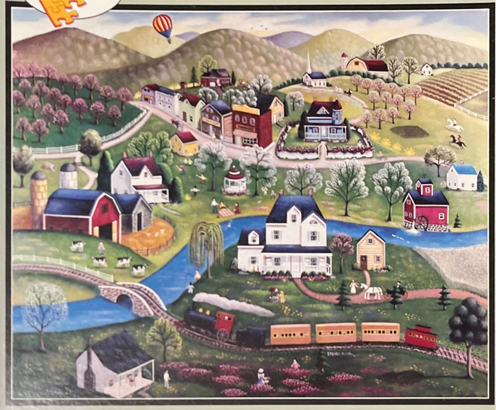 Springtime Joy - Bits And Pieces puzzle collectible [Barcode 0704812453671] - Main Image 2