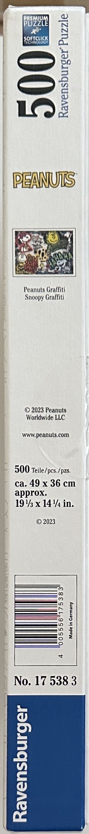 Peanuts Graffiti - Ravensburger puzzle collectible [Barcode 4005556175383] - Main Image 2