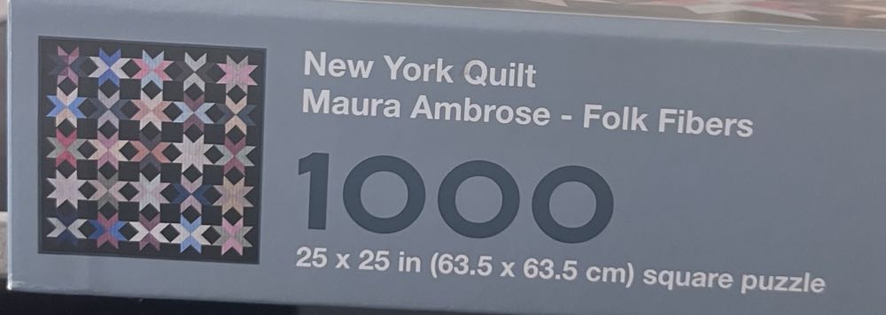 New York Quilt - Four Point Puzzles puzzle collectible [Barcode 627987109986] - Main Image 3