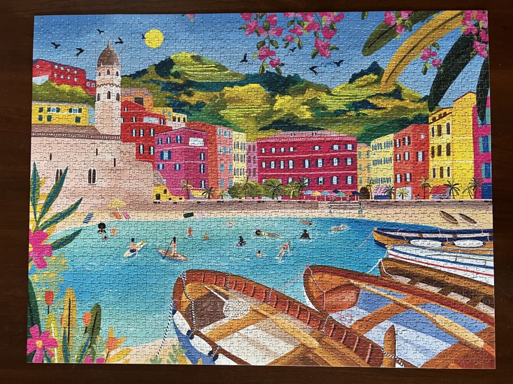 Journee de reve a Vernazza - Nathan puzzle collectible [Barcode 4005556873623] - Main Image 2