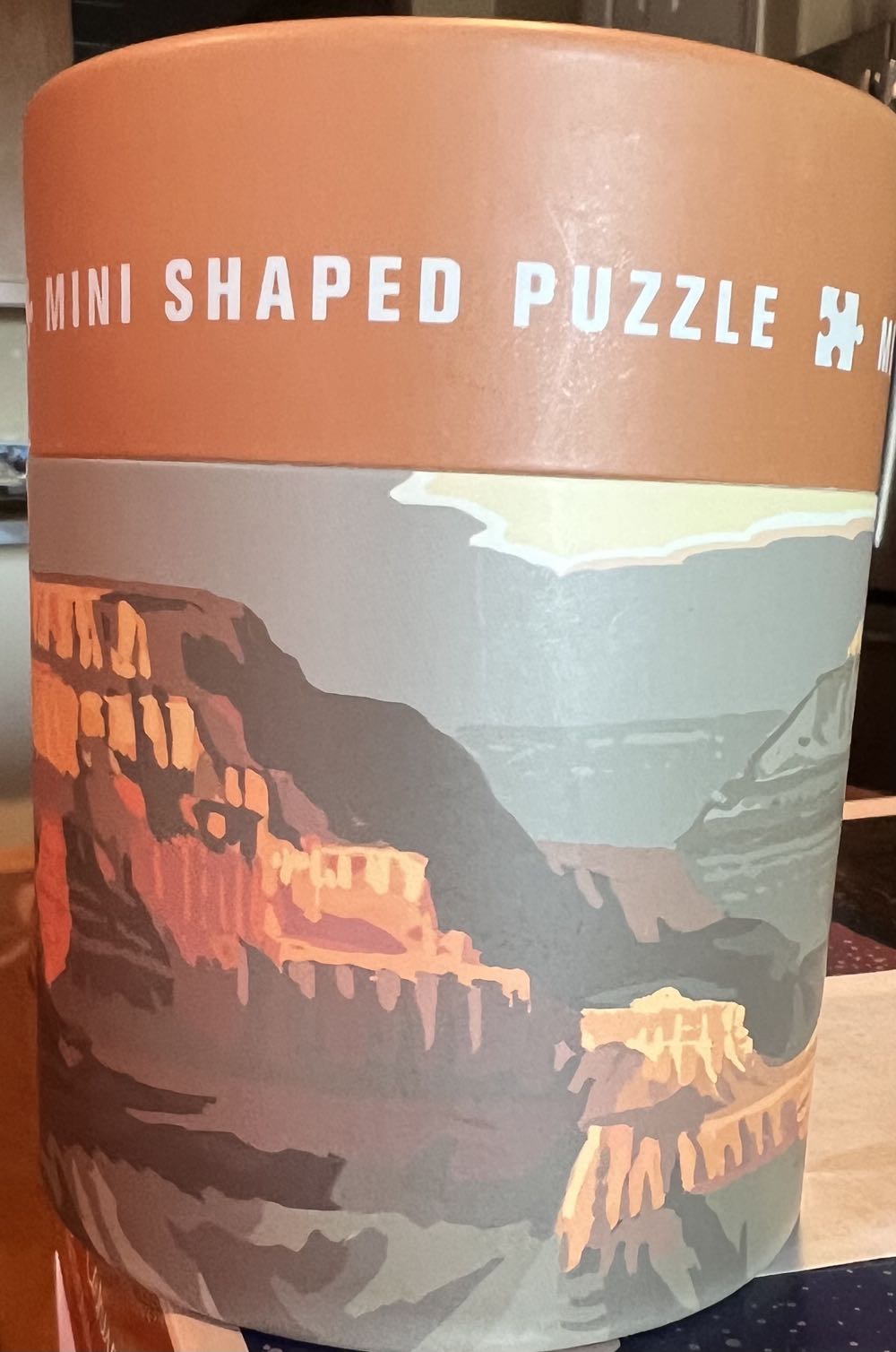 Grand Canyon Mini Puzzle - Lantern Press puzzle collectible [Barcode 744252982119] - Main Image 2
