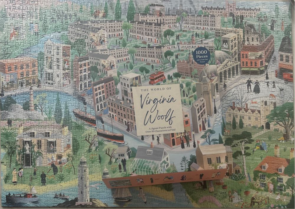 The World Of Virginia Woolf - Laurence King Publishing puzzle collectible [Barcode 9781399609111] - Main Image 2