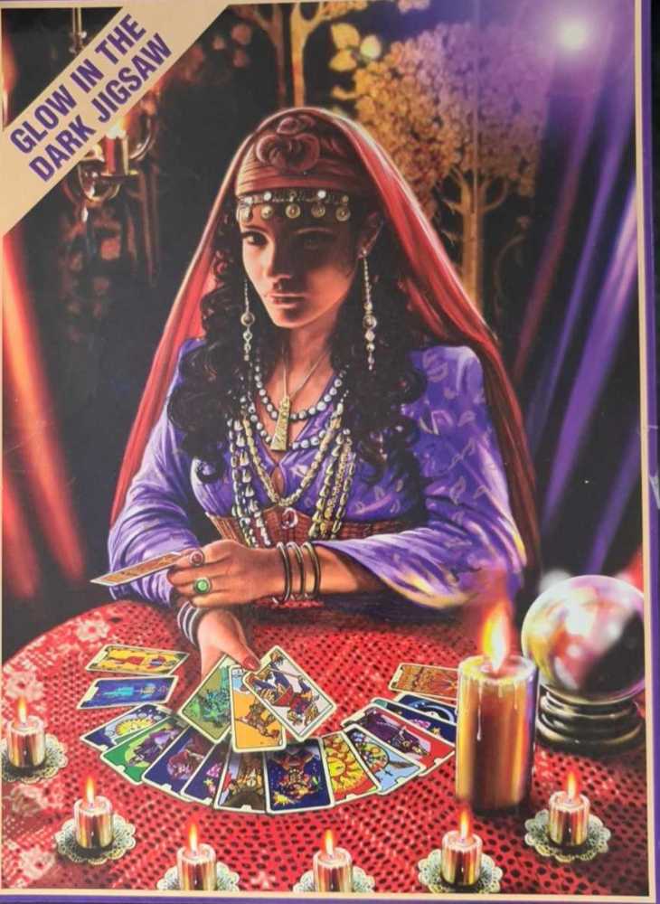 Astronomer Myles Pinkney 550 Piece Jigsaw Complete 18x24” Telescope