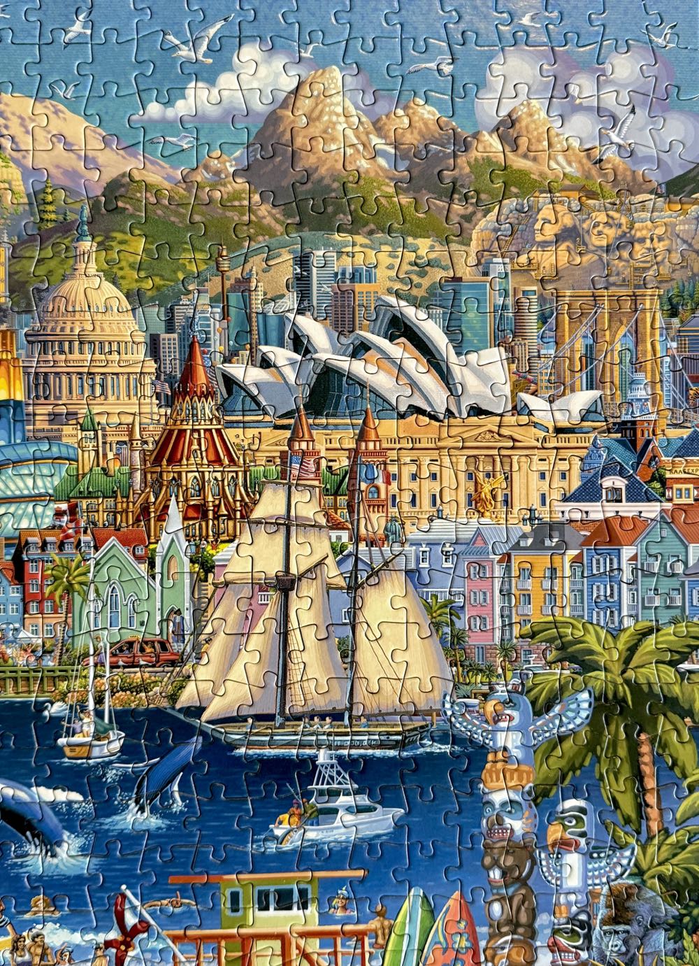 World Pieces - Buffalo Unverified For Sale puzzle collectible [Barcode 079346128051] - Main Image 3