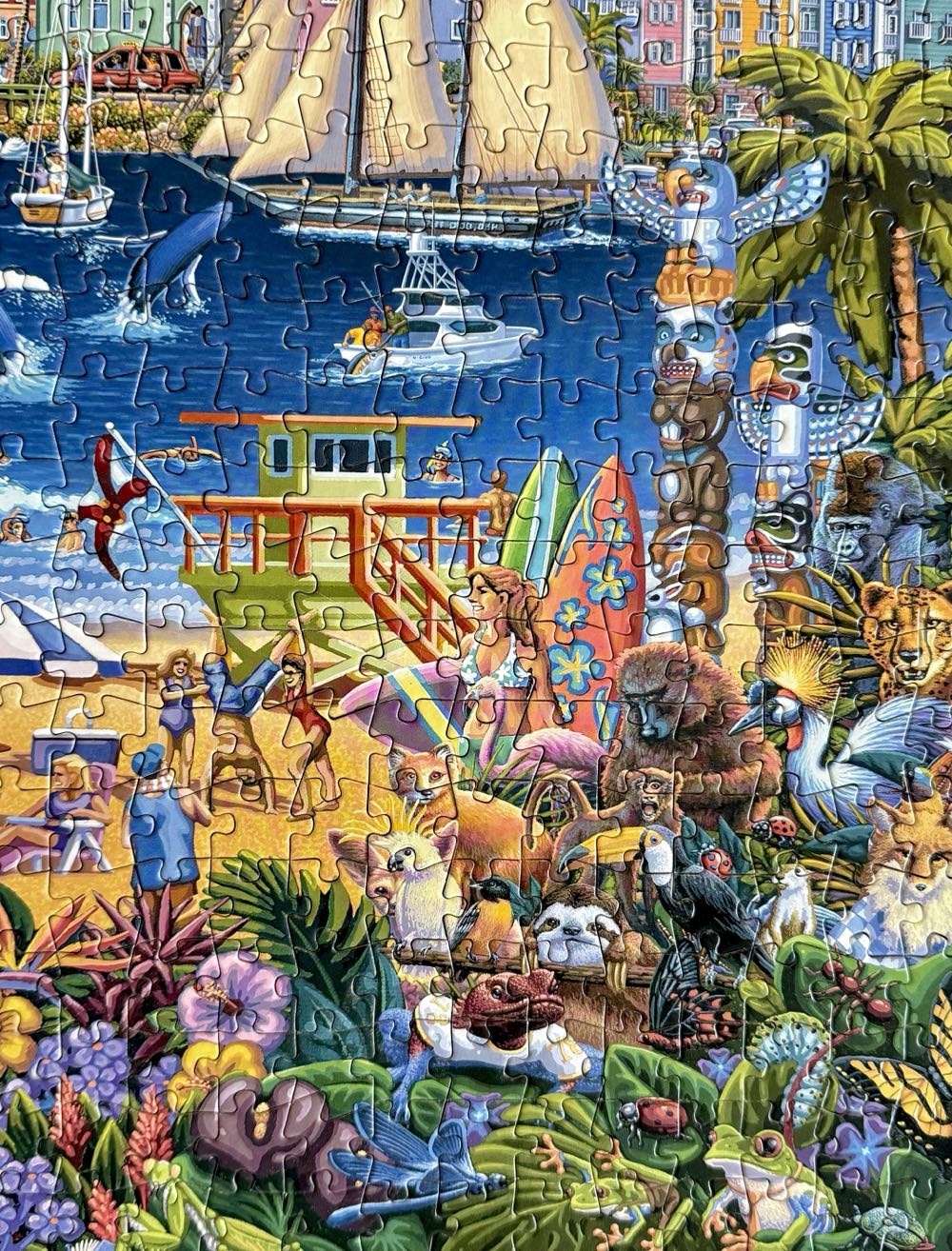 World Pieces - Buffalo Unverified For Sale puzzle collectible [Barcode 079346128051] - Main Image 4