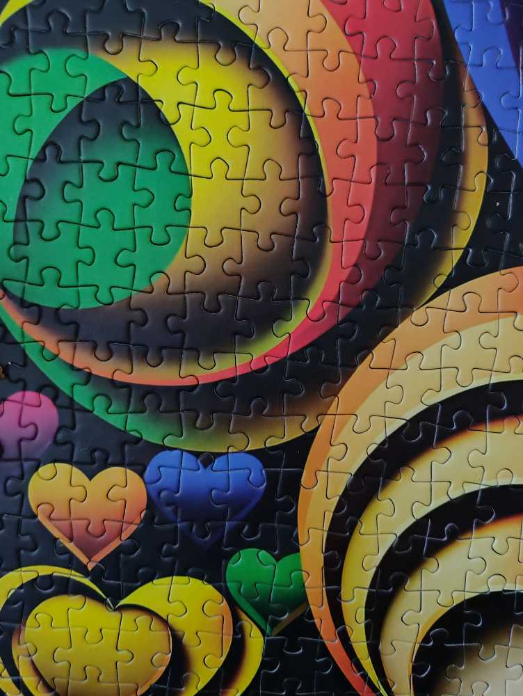 Colourful Hearts - Yazz Puzzle puzzle collectible [Barcode 8699375067859] - Main Image 4