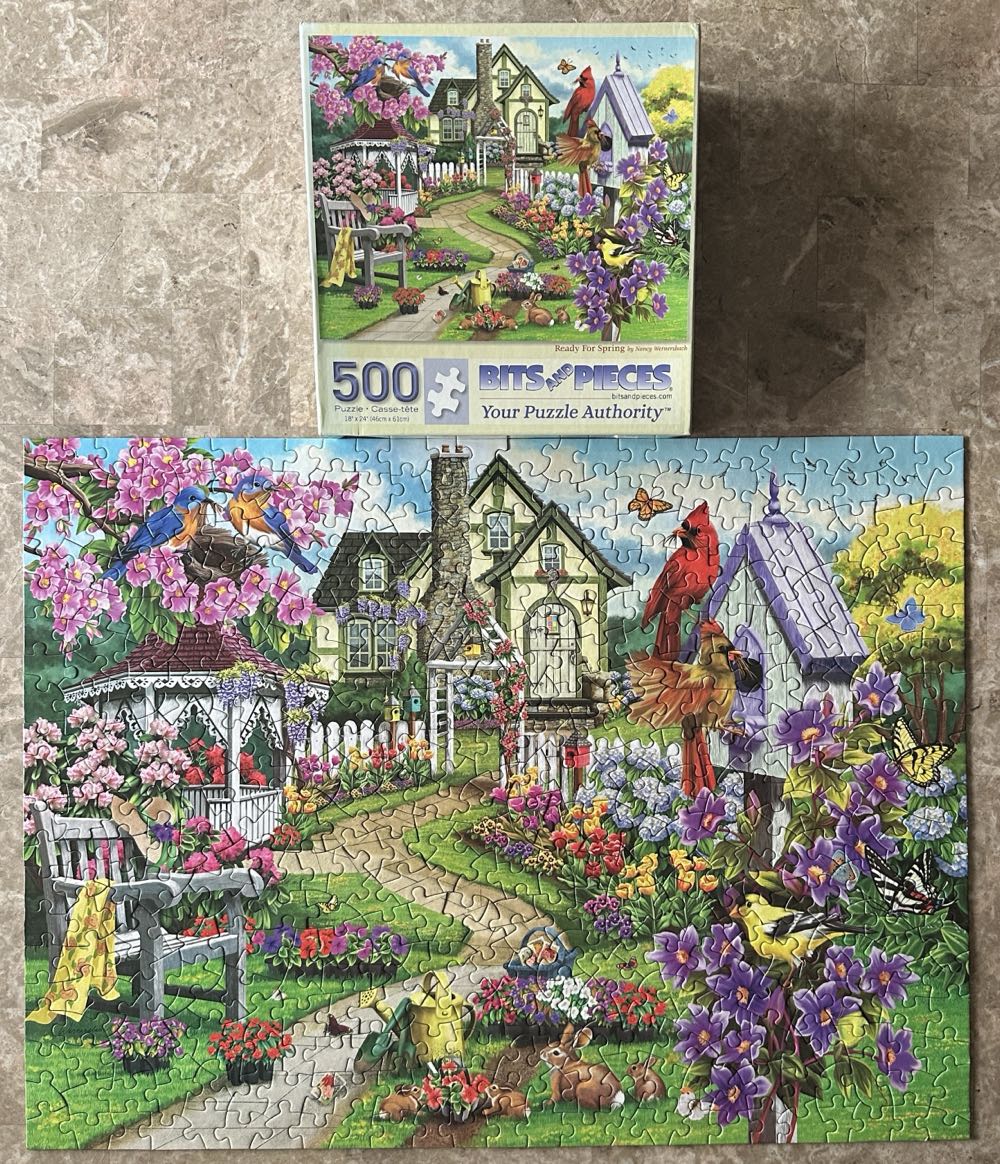 Ready For Spring 🧩 - Bits And Pieces puzzle collectible [Barcode 192949063366] - Main Image 2