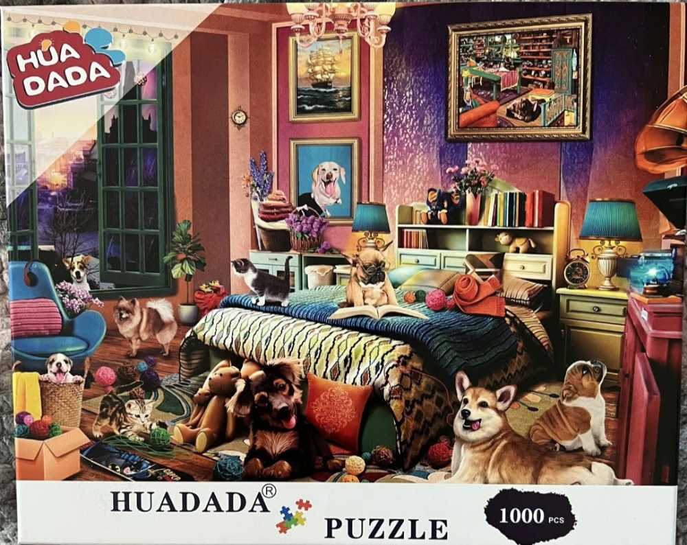 *Mischievous  Pets - Huadada puzzle collectible - Main Image 1