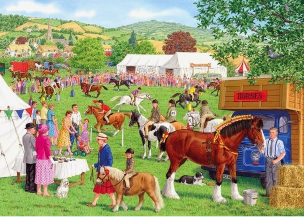 Horses For Courses - Gibsons puzzle collectible [Barcode 5012269035018] - Main Image 2