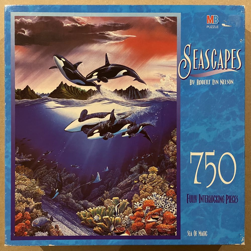 New 500 Piece Christmas Stocking Puppies Dog Linda Picken Sealed Sunsout