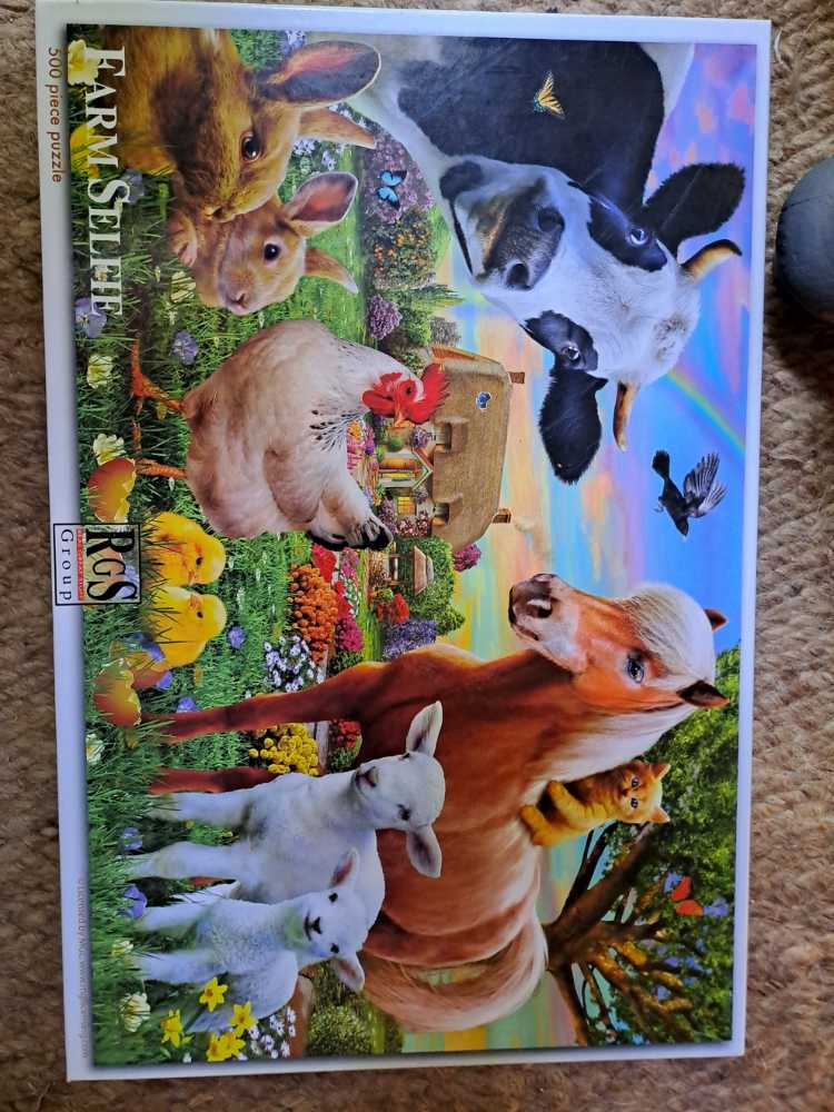 Cobble Hill Puzzle Company Easy Handling 275 Piece Teddy Bear Workshop Nip