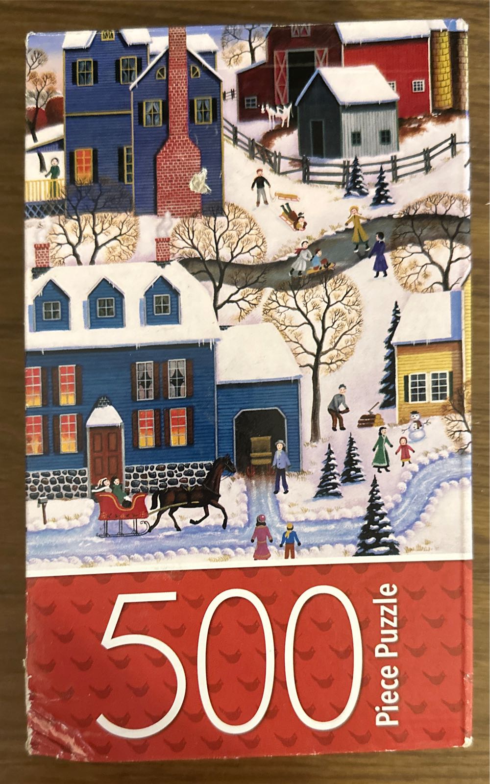 Winter’s Eve - Cardinal puzzle collectible - Main Image 1