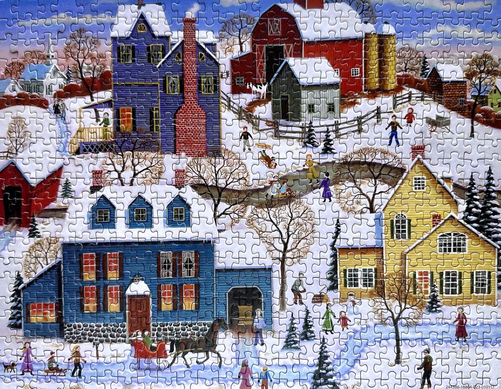 Winter’s Eve - Cardinal puzzle collectible - Main Image 2