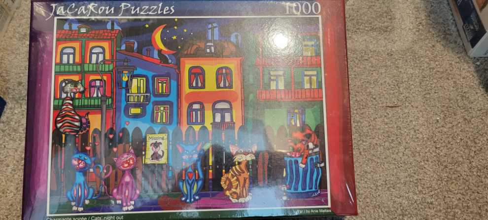 Creatures Starry Night Jigsaw Puzzle 16 X 20 Inches 500 Pieces