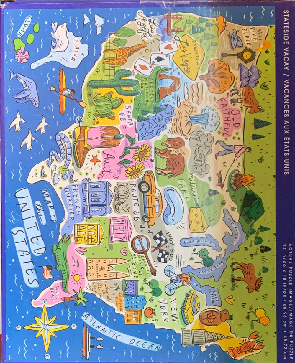 Stateside Vacay - Spin Master Puzzles puzzle collectible - Main Image 2