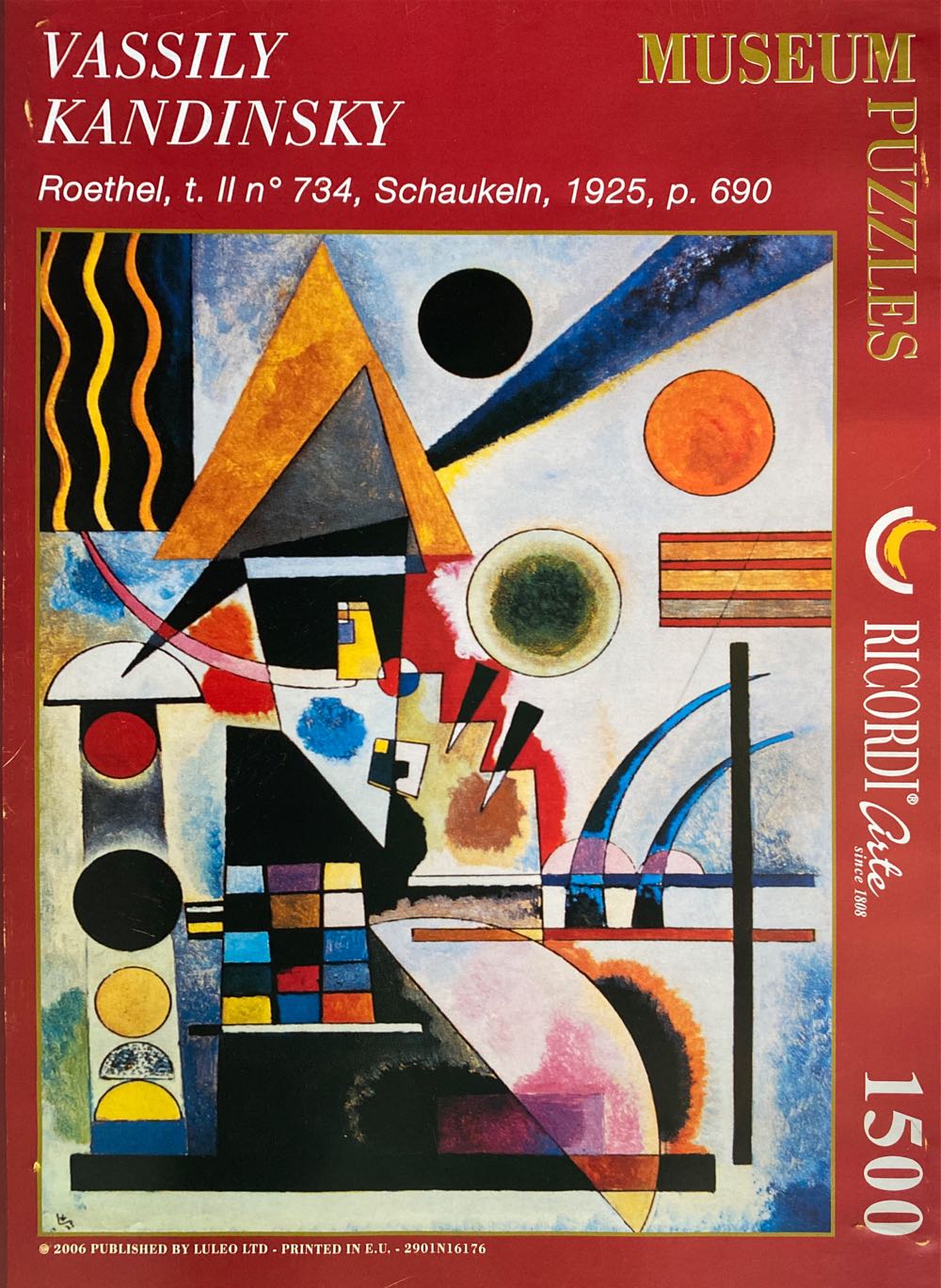 Ypf Gas Station Jigsaw Pcs A2play Alejandro Burdisio Burda Sealed