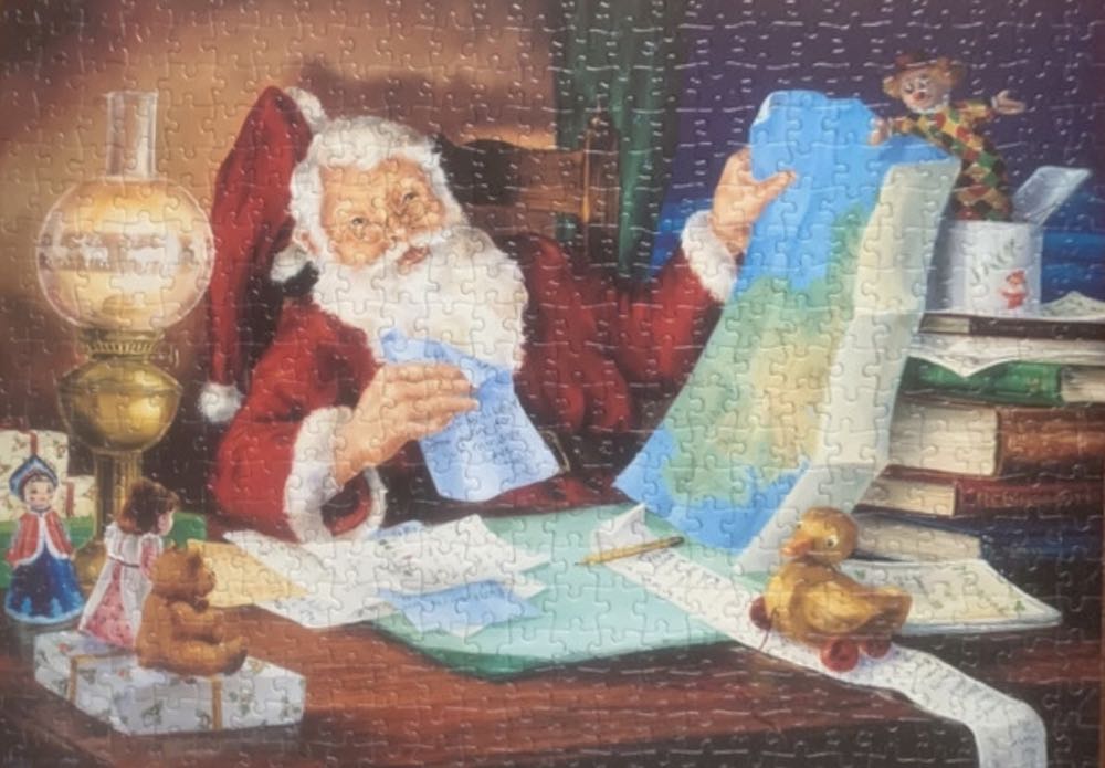 Santa Scannen - Ravensburger/Nathan puzzle collectible - Main Image 3