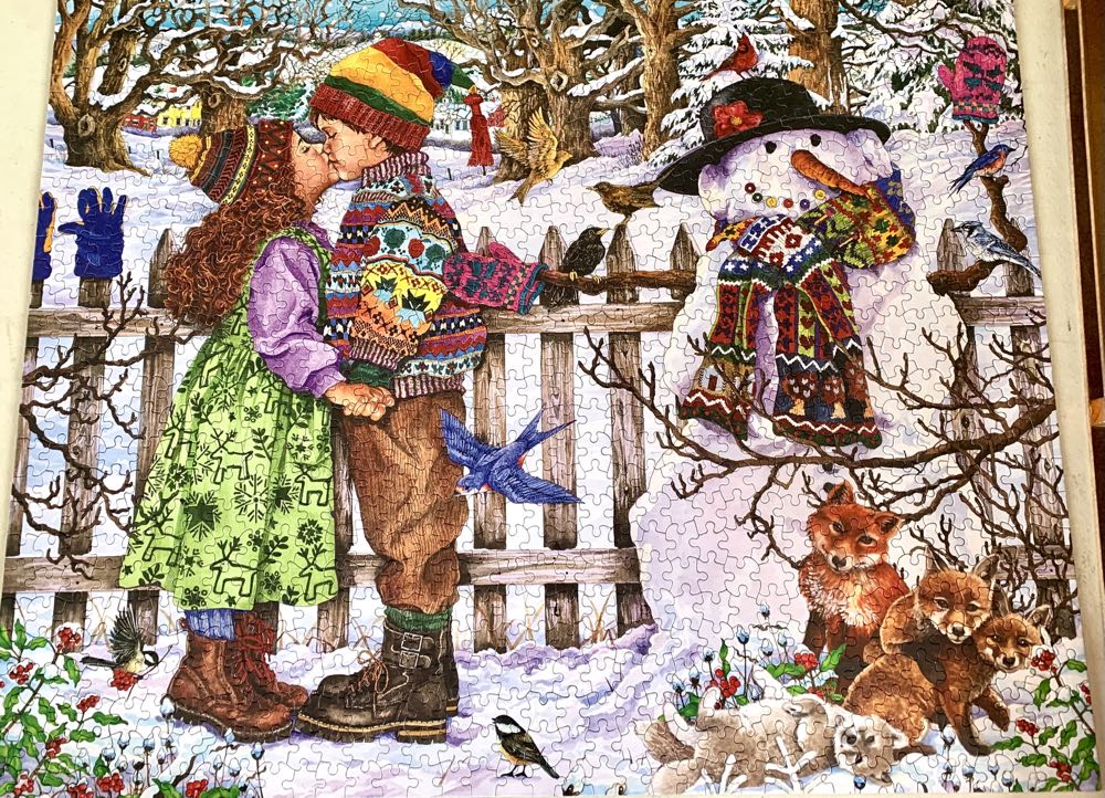 First Kiss (PC)💎 - White Mountain puzzle collectible - Main Image 2