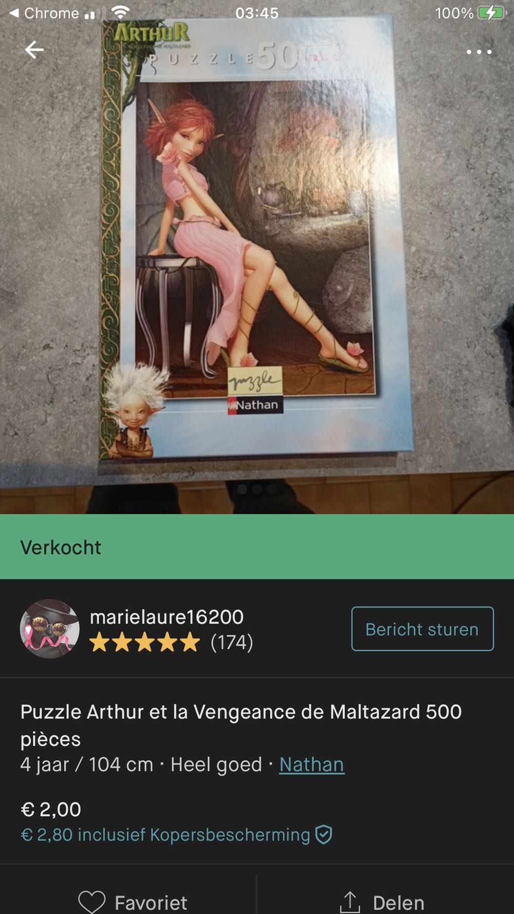 Arthur Scannen NNG - Ravensburger/Nathan puzzle collectible - Main Image 4