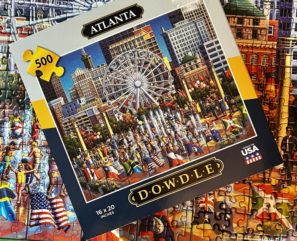 Dowdle- Atlanta - Dowdle puzzle collectible [Barcode 671095205245] - Main Image 2