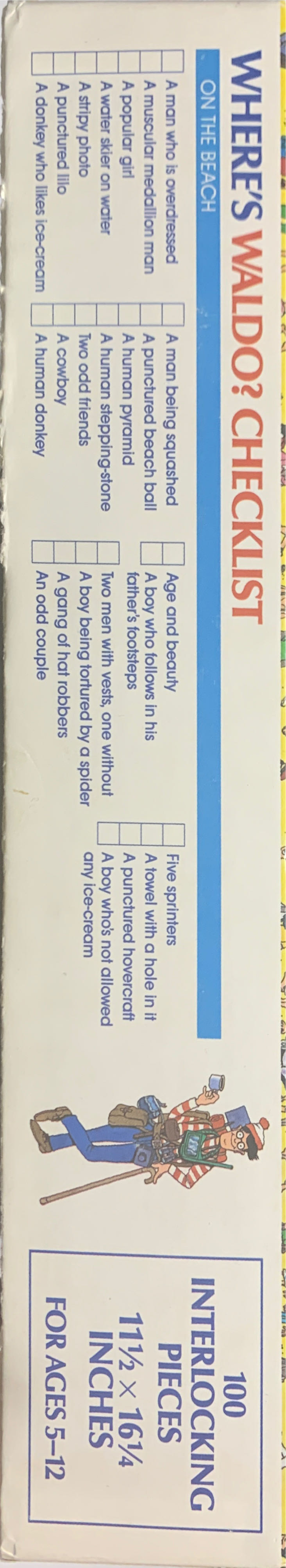 Where’s Waldo? On The Beach - Great American Puzzle Factory 🇺🇸 puzzle collectible [Barcode 010563006234] - Main Image 3